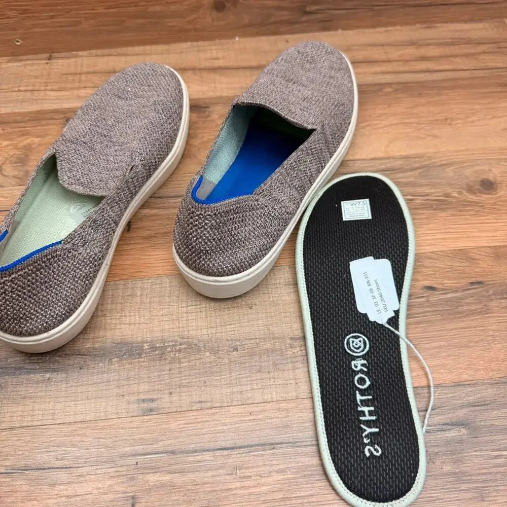Rothy’s Women’s Size 7.5 Sneakers Slip-ons Flats Stardust Glitter